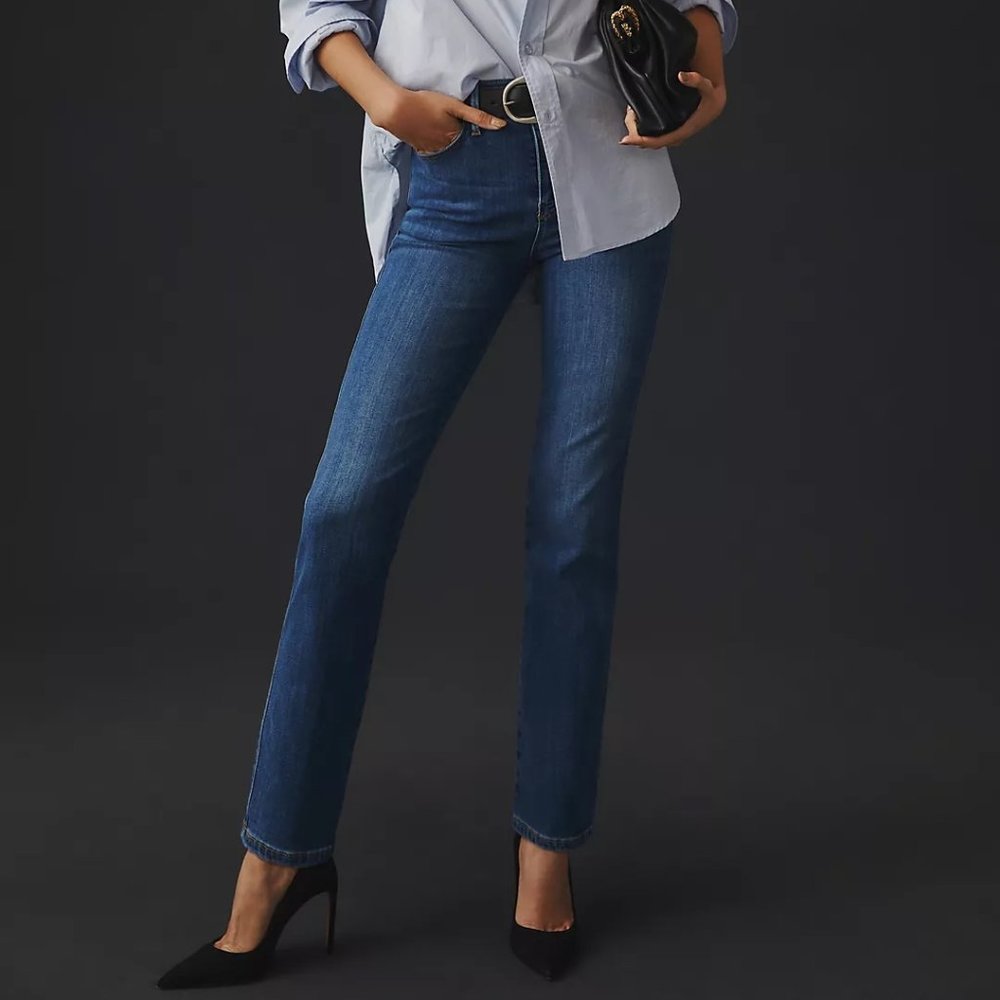 Frame Le Sylvie Slender Straight Jeans